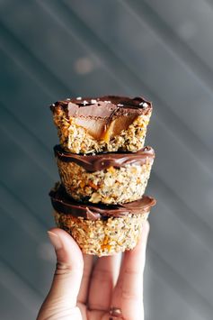 No-Bake Salted Caramel Cups