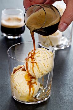 No-Churn BAILEYS® Mudslide Ice Cream and Affogato