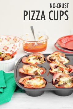 No-Crust Pizza Cups