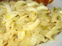 Noodles, Cabbage and Onions - Halushki