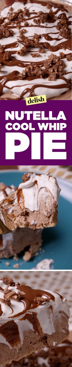 Nutella Cool Whip Pie