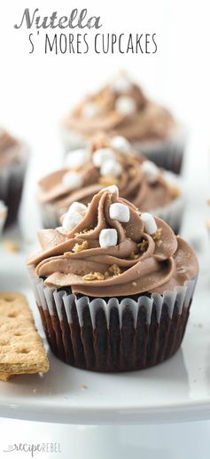 Nutella S'mores Cupcakes and 