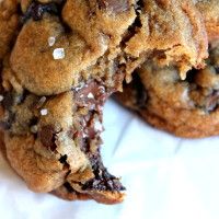 Nutella Stuffed Brown Butter + Sea Salt Chocolate Chip Cookies (The Best Cookies in The World