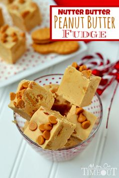 Nutter Butter Peanut Butter Fudge