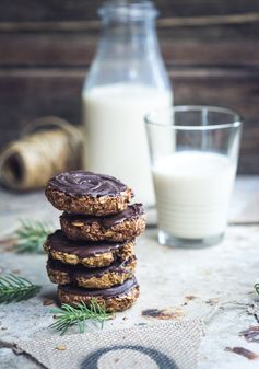 Oatmeal Date and Pecan Cookies