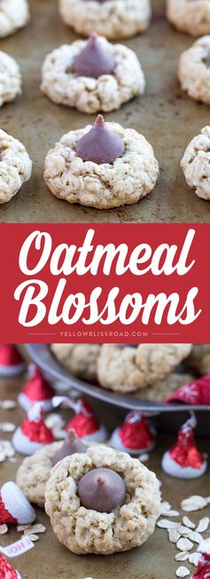 Oatmeal Kiss Cookies (Blossoms