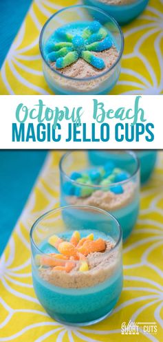 Octopus Beach Magic Jello Cups