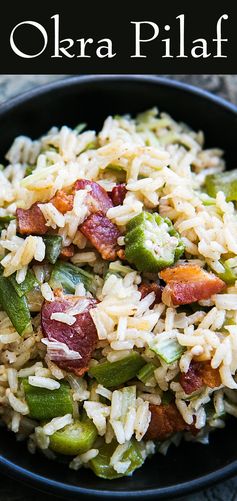 Okra Pilaf