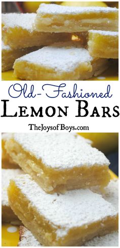 Old-Fashioned Lemon Bars