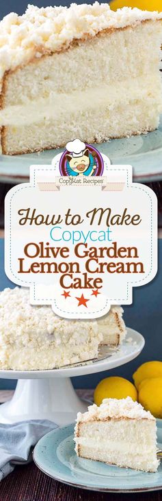 Olive Garden Lemon Cream Cake