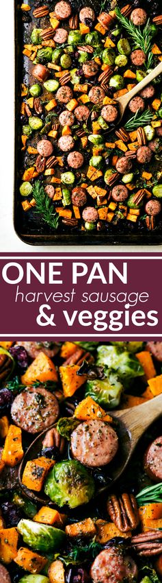One Pan Harvest Sausage and Veggies