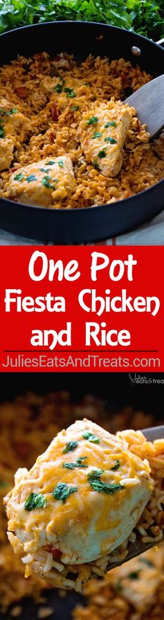 One Pot Fiesta Chicken & Rice