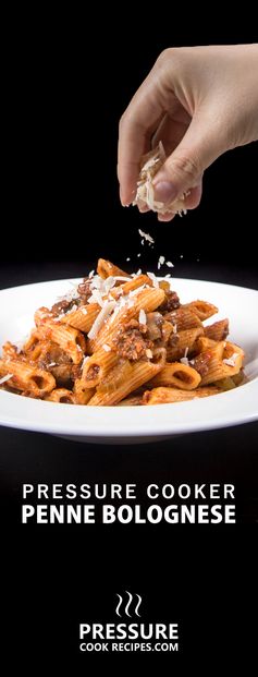 One Pot Pressure Cooker Pasta Bolognese