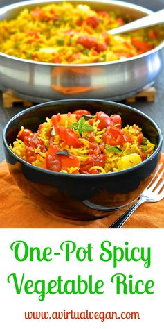 One-Pot Spicy Vegetable Rice