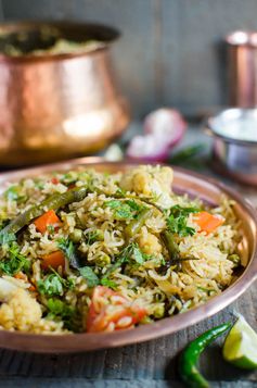 One Pot Vegetable Biryani