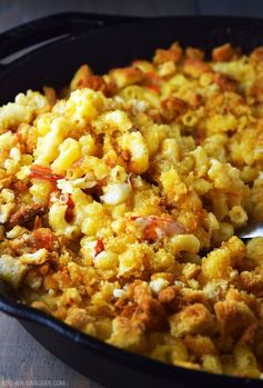 One Skillet Lobster Mac and Cheese