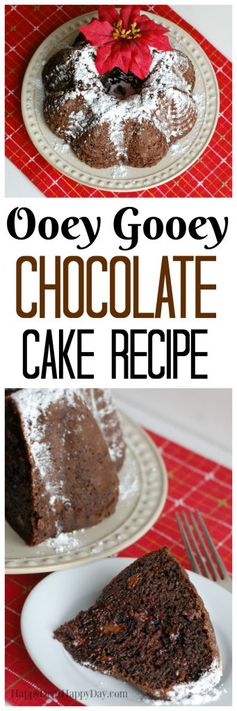 Ooey Gooey Chocolate Cake