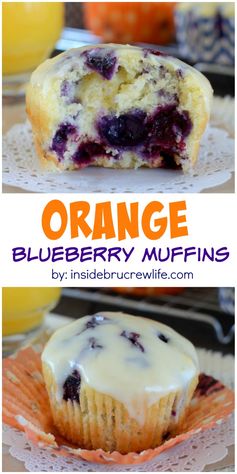 Orange Blueberry Muffins