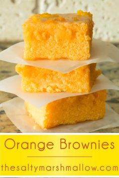 Orange Brownies