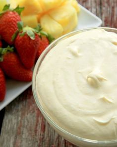 Orange Cream Fruit Dip