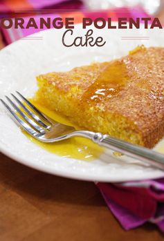 Orange Polenta Cake