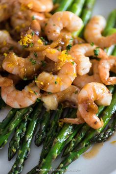 Orange Shrimp and Asparagus