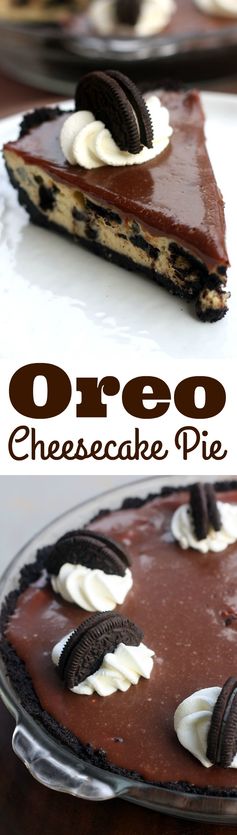 Oreo Cheesecake Pie