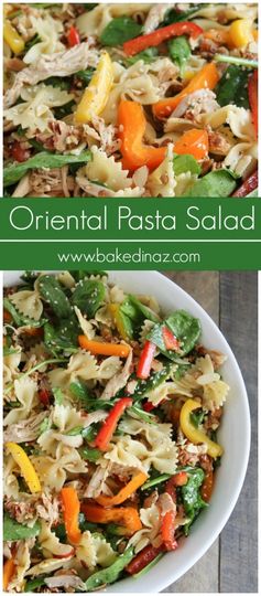 Oriental Chicken Pasta Salad