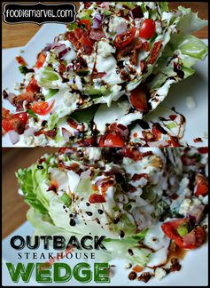 Outback Steakhouse copycat wedge salad