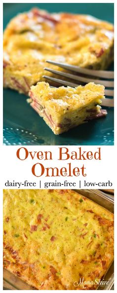 Oven Baked Omelet (Dairy-Free