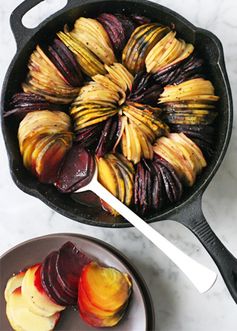 Oven-Roasted Beets and Potatoes