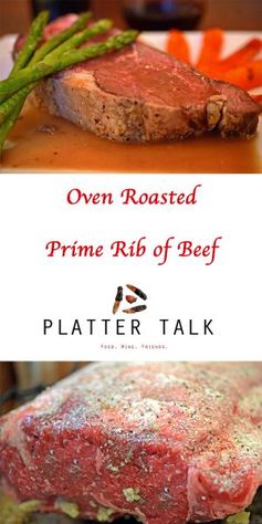 Oven Roasted Prime Rib of Beef