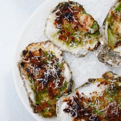 Oysters Bechamel