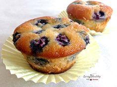Paleo Blueberry Muffin (Grain Free, Gluten Free, Low Carb