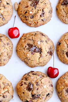 Paleo Cherry Almond Chocolate Chunk Cookies