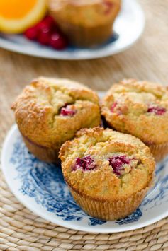 Paleo Cranberry Orange Muffins