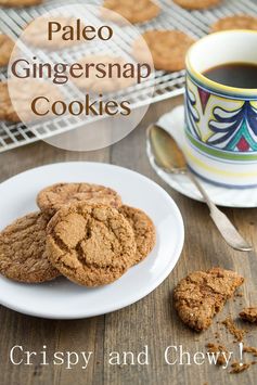 Paleo Gingersnap Cookies