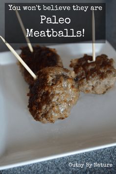 Paleo Meatballs that will fool your Italian grandmother! (AIP-friendly