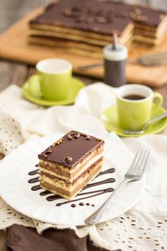 Paleo Opera Cake