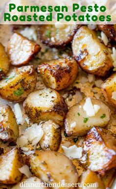 Parmesan Pesto Roasted Potatoes