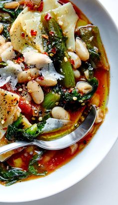 Pasta e Fagioli with Escarole