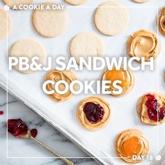 PB&J Sandwich Cookies