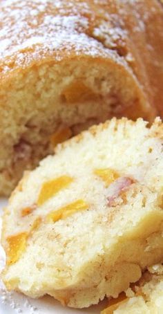 Peach Bundt Cake