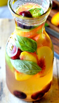 Peach Cherry Sangria