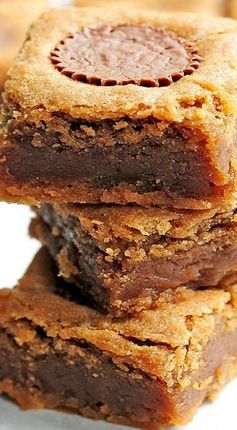 Peanut Butter Cup Blondie