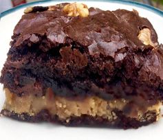 Peanut Butter Filled Brownies