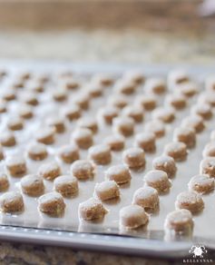 Pecan Thimble Cookies