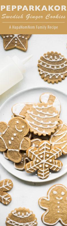 Pepparkakor (Swedish Ginger Cookies