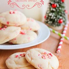 Peppermint Cheesecake Cookies