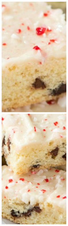 Peppermint Chocolate Chip Sugar Cookie Sticks